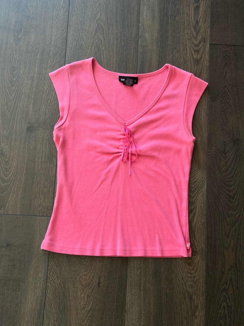 NWOT Express V-Neck Ruched Top